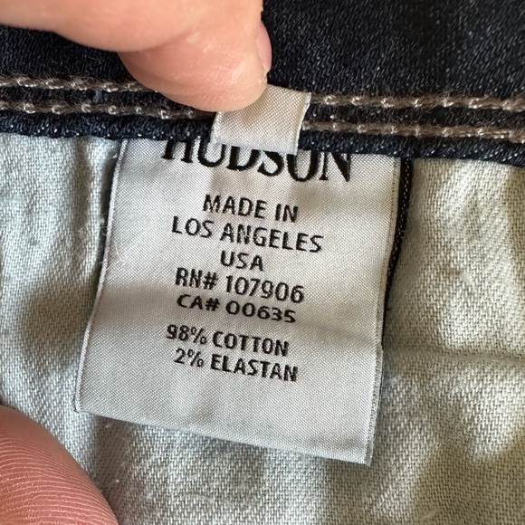 Hudson Jeans Beth Baby Bootcut in Jets Dark Wash Size 29 (Altered Inseam) - Picture 12 of 15